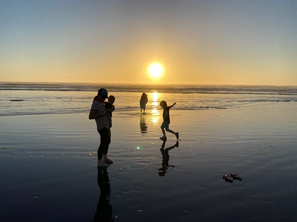 THIS IS WHAT WE CAME FOR – THE BEACH IN SEASIDE, OR.