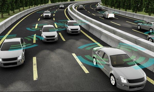 Autonomous Vehicle Illustration