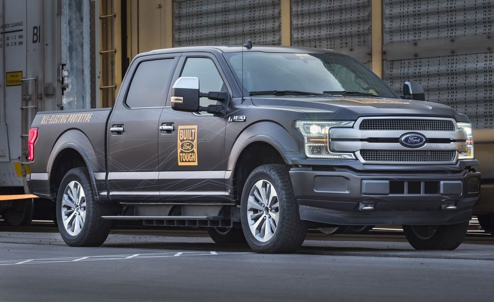 FORD F-150 ELECTRIC. CREDIT: FORD
