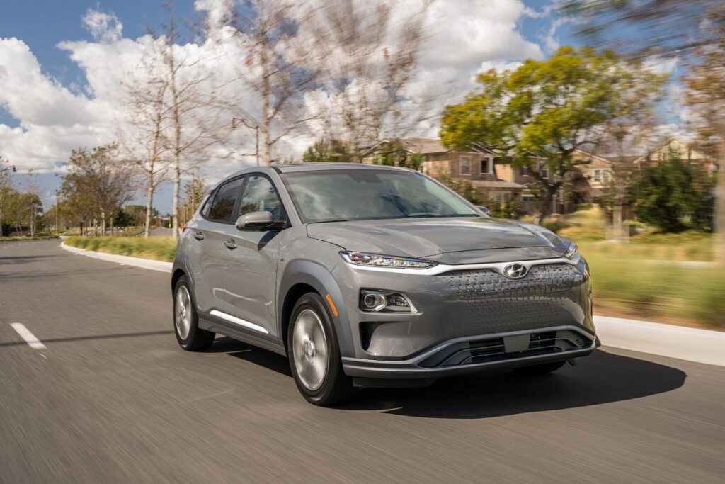 THE HYUNDAI KONA ELECTRIC OFFERS AN AFFORDABLE ALL-ELECTRIC SUV FOR THE EVERYDAY CAR BUYER. PHOTO CREDIT: EV LENS